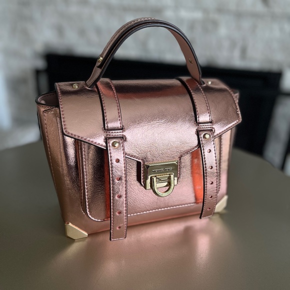 Michael Kors Manhattan Primrose Satchel - Picture 1 of 9